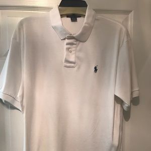 Ralph Lauren White Polo Shirt